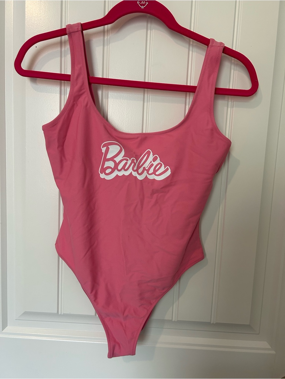 Barbie Pink Logo One-Piece Swimsuit